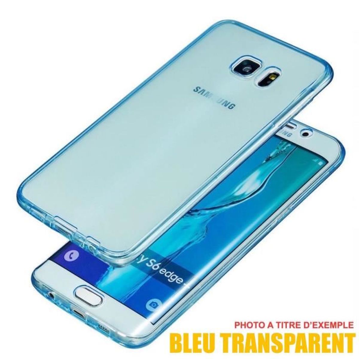 coque galaxy s6 silicone bleu coque galaxy s6 silicone bleu