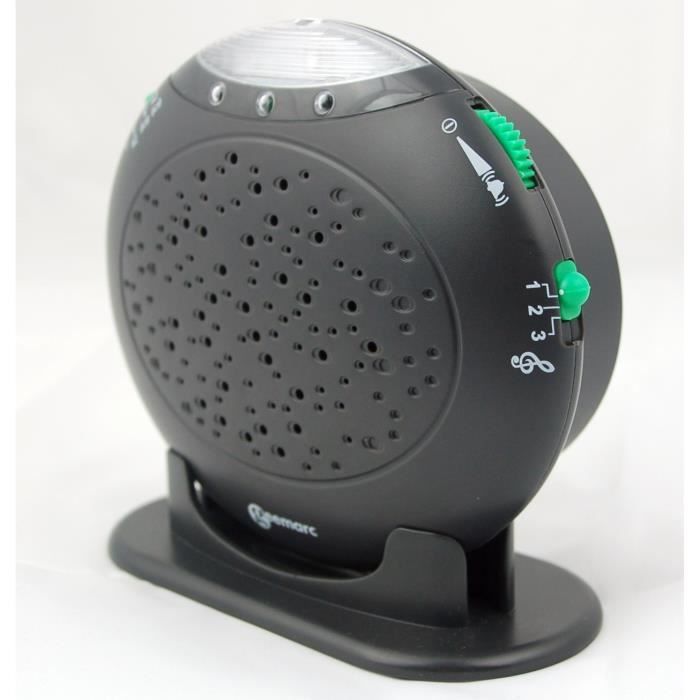 Amplificateur puissant de sonnerie de téléphone fixe filaire ou sans fil GEEMARC Amplicall 10 - LED lumineuse