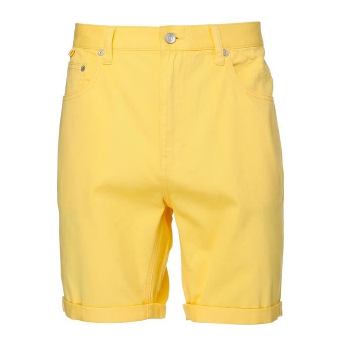 WESC Short Jean Conway - Homme - Jaune