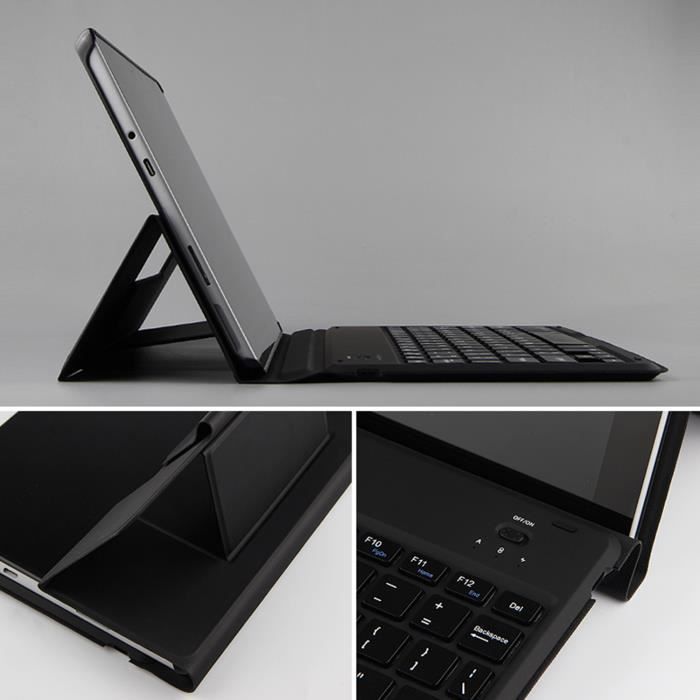 Tablette Tactile 2 en 1 Book Noir -Tab 4G Double2