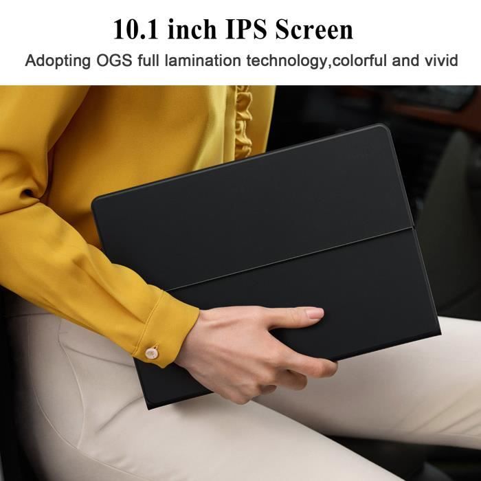 Tablette Tactile 2 en 1 Book Noir -Tab 4G Double3
