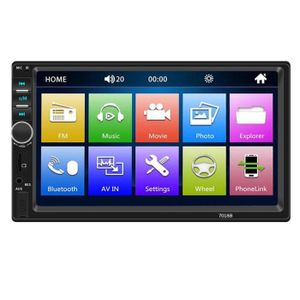 7018B voiture Radio 7 pouces Dash Audio MP5 Player Bluetooth 1080p vue arrière de voiture type B 7018B voiture Radio 7 pouces Dash Audio MP5 Player Bluetooth 1080p vue arrière de voiture type B