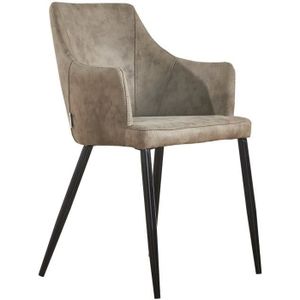 Pas Vente Simili Couleur Cher Chaise Achat Taupe GzLqSUMpV