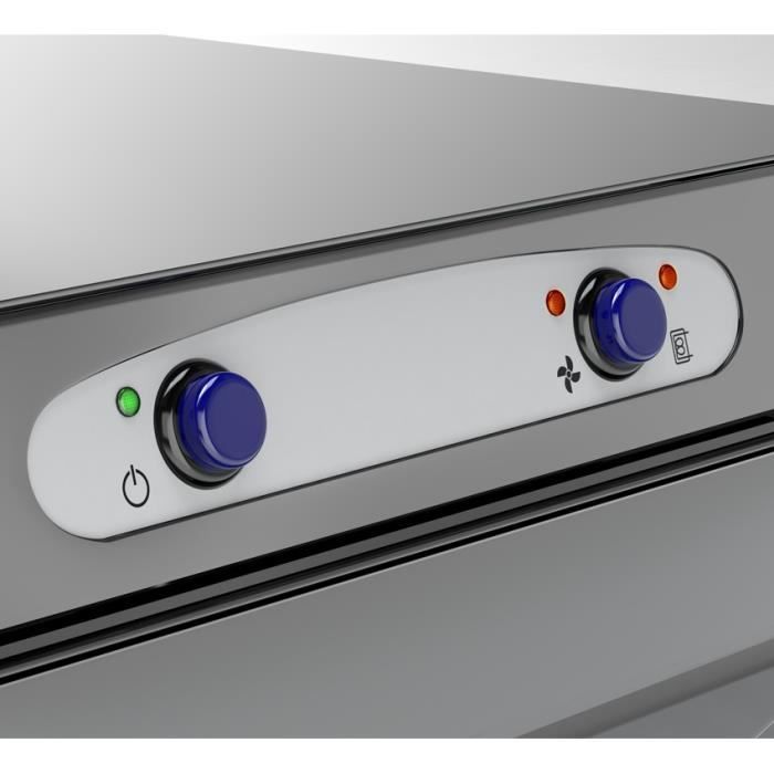 Lave-verres inox professionnel 2,77 kW - avec1