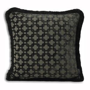 HOUSSE DE COUSSIN Riva Home Belmont - Housse de coussin Mixte - Noir
