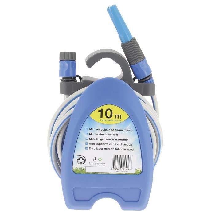 Mini enrouleur de tuyau d'eau 10 m