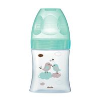 BIBERON DODIE Biberon Initiation Verre 150 ml Vert Oiseaux BIBERON DODIE Biberon Initiation Verre 150 ml Vert Oiseaux