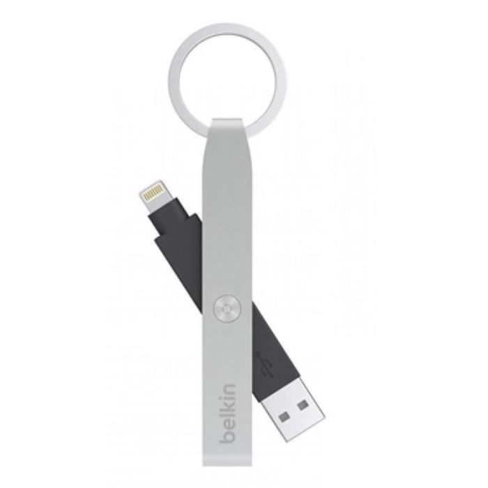 BELKIN Câble Lightning vers USB - Argent
