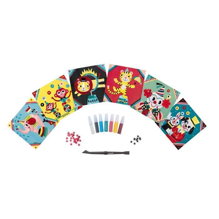 JANOD Coffret Paillettes ''Cirque''