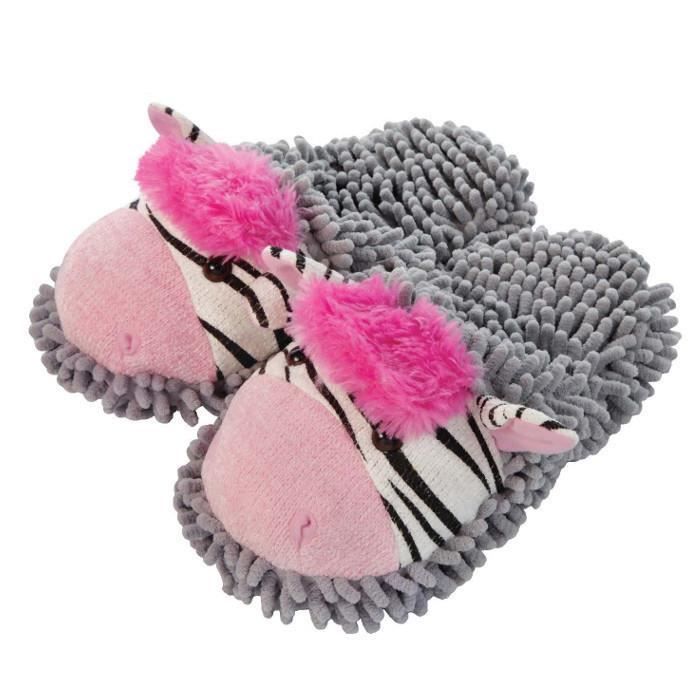 Zèbre Aroma Home Friends Chaussons Fuzzy U6vqwRgcBU
