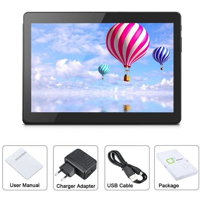 Excelvan M10K6 Tablet PC 10,1 Pouces 1280 x 8003