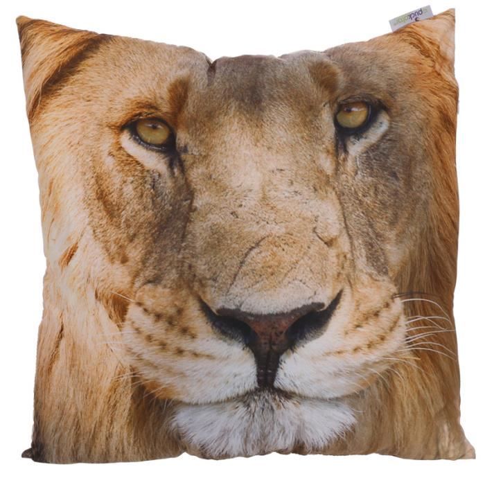 Coussin Tête de lion - 50x50cm