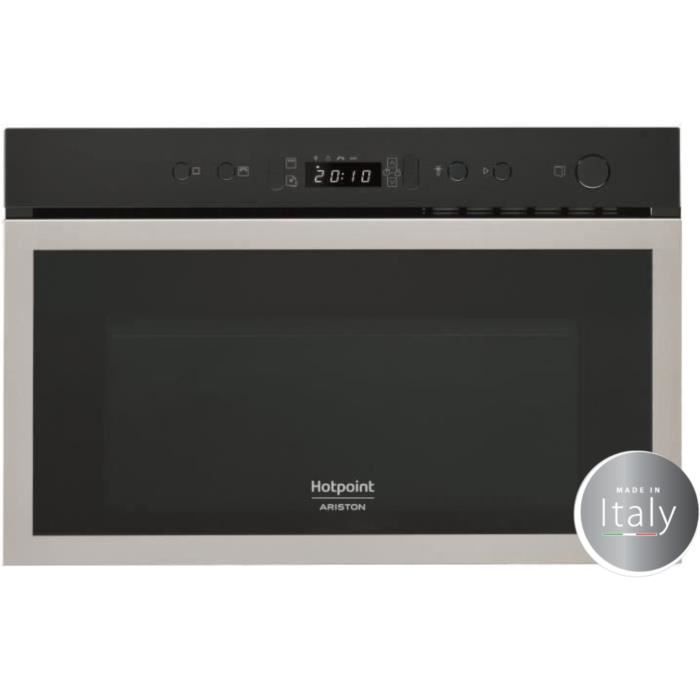 Micro ondes encastrable gril Hotpoint 22 litres MN613IXHA
