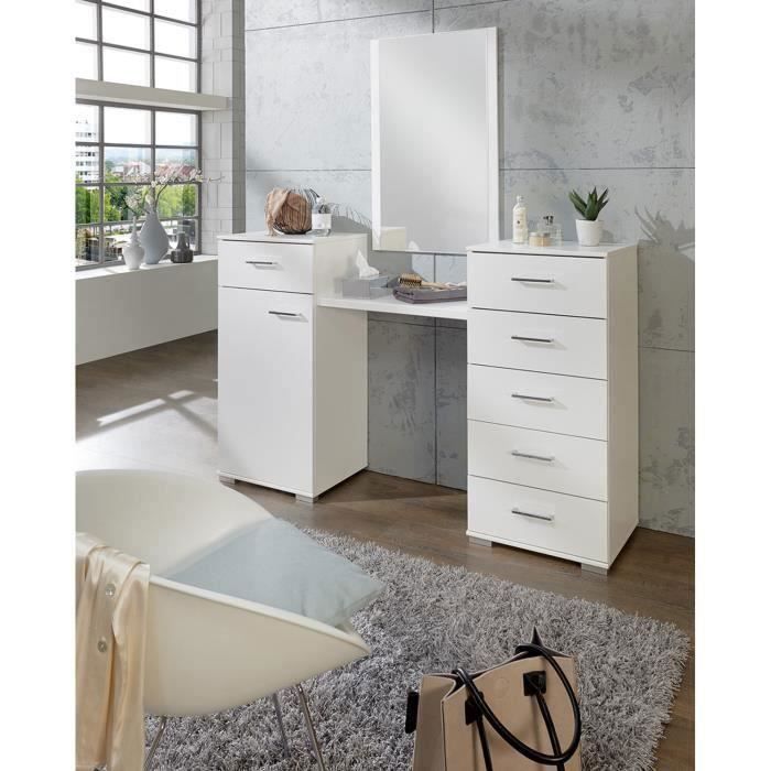 Coiffeuse Avec Miroir Moderne Achat Vente Pas Cher