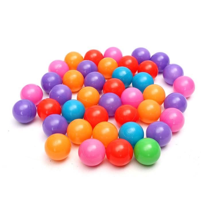 Tempsa 200pcs 4cm Multicolores Balles Plastique Piscine Jouet Pour