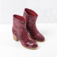 BOTTINE Bottines imitation peau de serpent femme BOTTINE Bottines imitation peau de serpent femme