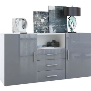 Meuble salle a manger gris - Achat / Vente pas cher Meuble salle a manger gris - Achat / Vente pas cher