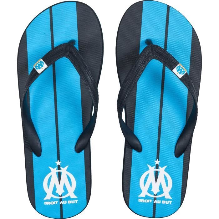 WEEPLAY Tongs Olympique de Marseille - Adulte - Bleu