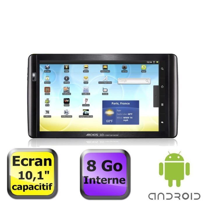 Archos 101 internet tablet PC 8 Go   Achat / Vente TABLETTE TACTILE