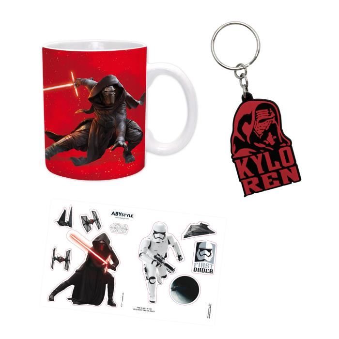 Pack Mug + Porte-clés + Sticker Star Wars - Kylo Ren - ABYstyle
