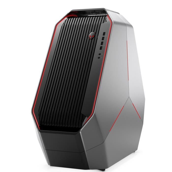 DELL PC de Bureau AW Area 51 R6 - 16Go 2667MHz - AMD TR-1950X 16C OC Liquid Cooled - nVidia GTX 1070Ti 8Go - 256Go SSD + 2 To HDD