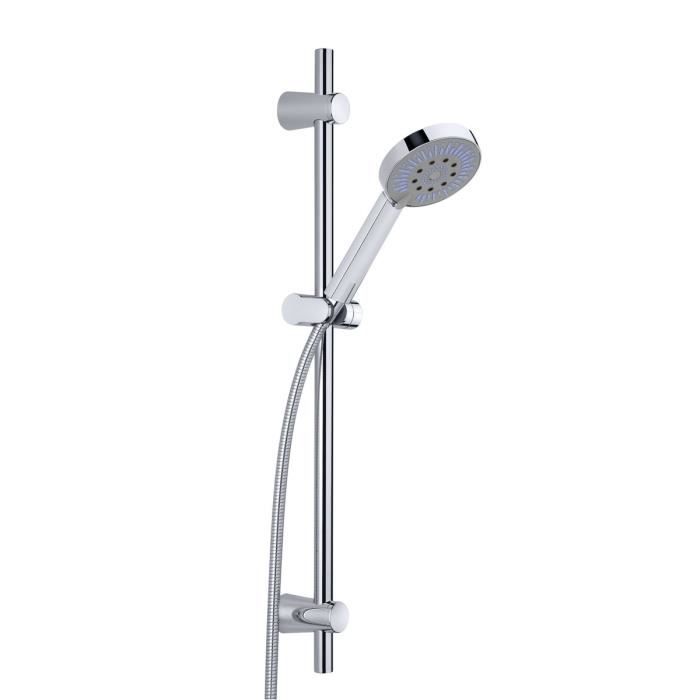 KLUDI Barre de douche D-Zire 3 jets booster volume smooth 900mm