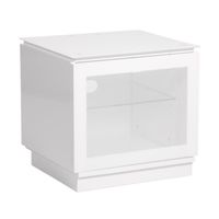 FIXATION - SUPPORT TV MMT Rome Meuble TV en verre noir largeur 125 cm po FIXATION - SUPPORT TV MMT Rome Meuble TV en verre noir largeur 125 cm po
