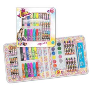 SOY LUNA Malette De Coloriage Transparente My Art