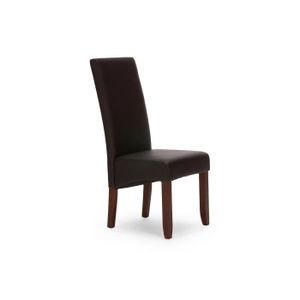 Simili Marron Chaise Colonial Et Pin Cuir En Montreal Massivum Pk8Ow0Xn