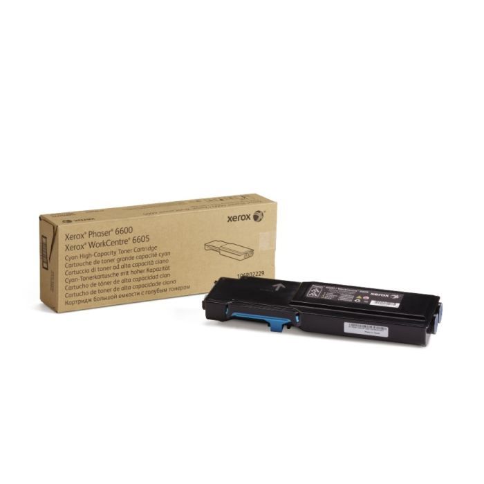 XEROX Cartouche de toner Phaser 6500 - Cyan - 1000 pages - Pack de 1