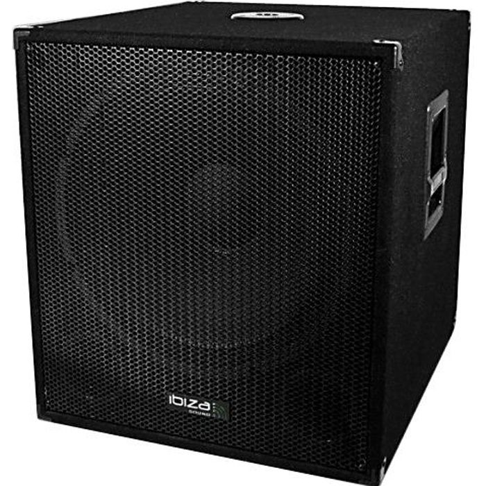 IBIZA SOUND SUB18A Subwoofer actif - 18'' / 46cm - 1200w