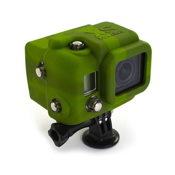 XSORIES HSC2 Housse en silicone avec Capuche pour GoPro HD Hero3 - Camouflage