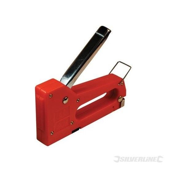 Cloueuses, pistolets agrafeurs Silverline Acier agrafeuse Outils électriques