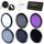 K&F Concept 67mm 6pcs UV CPL FLD ND2 ND4 ND8 Kit d
