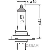 AMPOULE TABLEAU BORD OSRAM Lampe de phare pour moto Night Racer 110 H7 AMPOULE TABLEAU BORD OSRAM Lampe de phare pour moto Night Racer 110 H7