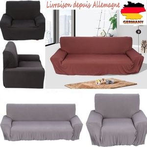 HOUSSE DE CANAPE Housse de Canapé Élastique 1 places / 2 places / 3