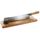 1 TRANCHEUSE A PAIN BOIS INOX LAME 25 CM CUISINE