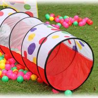 PISCINE À BALLES 180 x 50 cm tunnel Outdoor Fun Sports Lawn tente e PISCINE À BALLES 180 x 50 cm tunnel Outdoor Fun Sports Lawn tente e