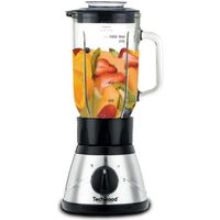 BLENDER TECHWOOD TBLI-410 Blender classique - Inox et Noir BLENDER TECHWOOD TBLI-410 Blender classique - Inox et Noir
