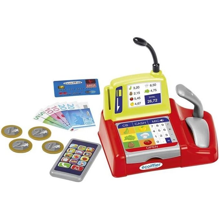 ECOIFFIER Caisse enregistreuse + smartphone