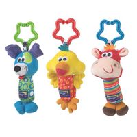 DOUDOU PLAYGRO Trio de peluches nomades DOUDOU PLAYGRO Trio de peluches nomades