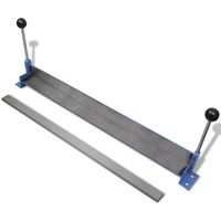 CHARGEUR DE PILES Plieuse de tôle manuelle 760 mm CHARGEUR DE PILES Plieuse de tôle manuelle 760 mm