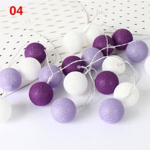 guirlande noel mauve