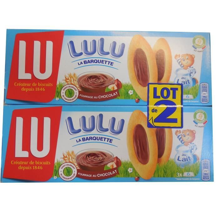 LU Barquette 3 chatons Chocolat