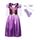Princesse Raiponce Costume Robe de fête Robe de fi