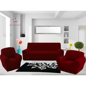 HOUSSE DE CANAPE 1 Housse de canapé 3 places +1 Housse de canapé 2 