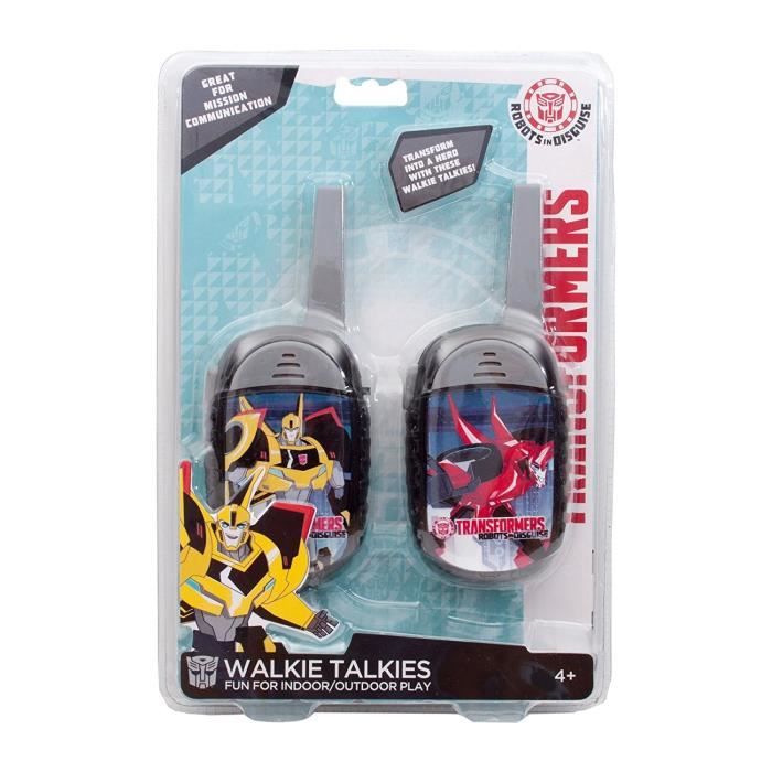 TRANSFORMERS Talkie walkie enfant