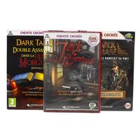JEU PC Pack 3 jeux objets cachés et intrigues volume 1 JEU PC Pack 3 jeux objets cachés et intrigues volume 1