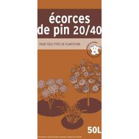ENGRAIS Ecorces de pin 20 / 40 pour tous types de plantati ENGRAIS Ecorces de pin 20 / 40 pour tous types de plantati