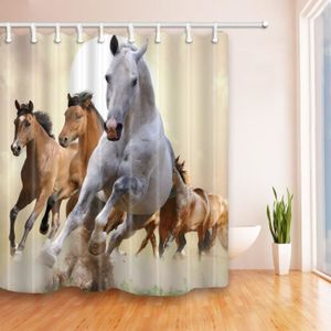 Rideaux de douche chevaux Rideaux de douche chevaux